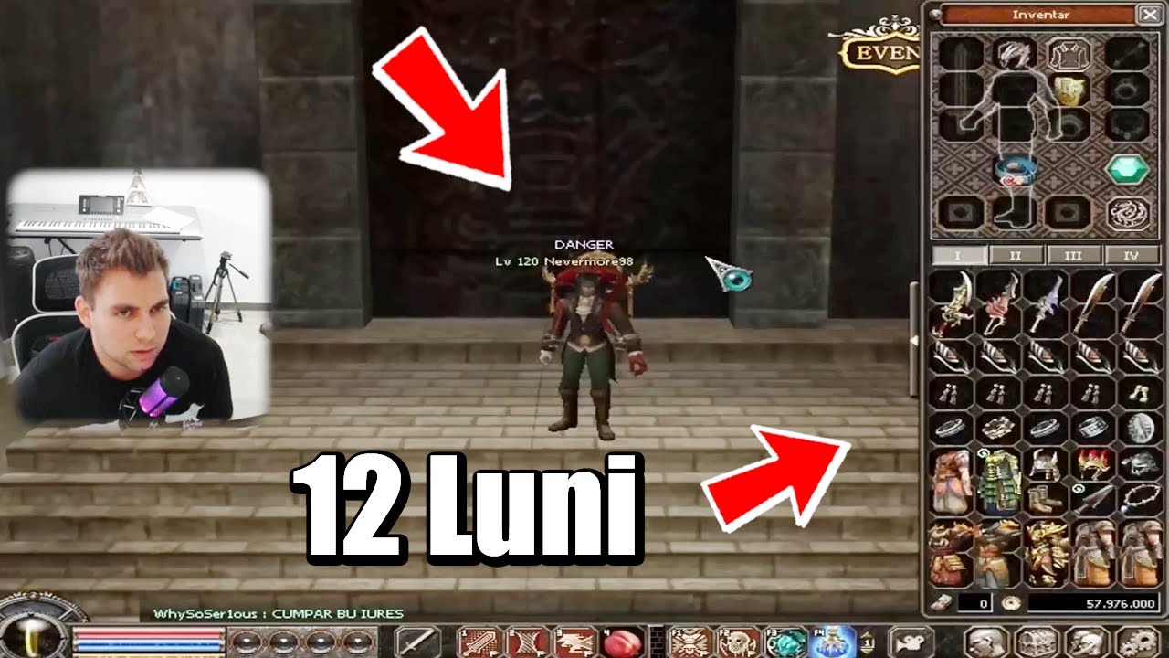 Ce a Realizat in 12 Luni de Metin2 NeverMore  ✅ NAMB3R reactioneaza