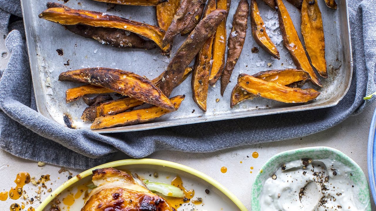 How to Make Crispy Sweet Potato Fries | Donal Skehan | Rachael Ray Show