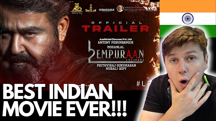 L2E Empuraan | Trailer 🇮🇪IRISH Reaction | Mohanlal | Prithviraj Sukumaran | Malayalam