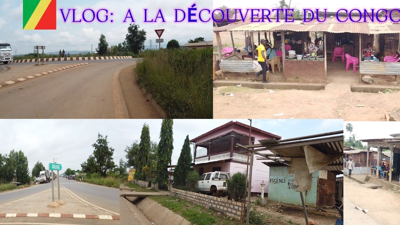 La nationale - gare routière Loutété Cg