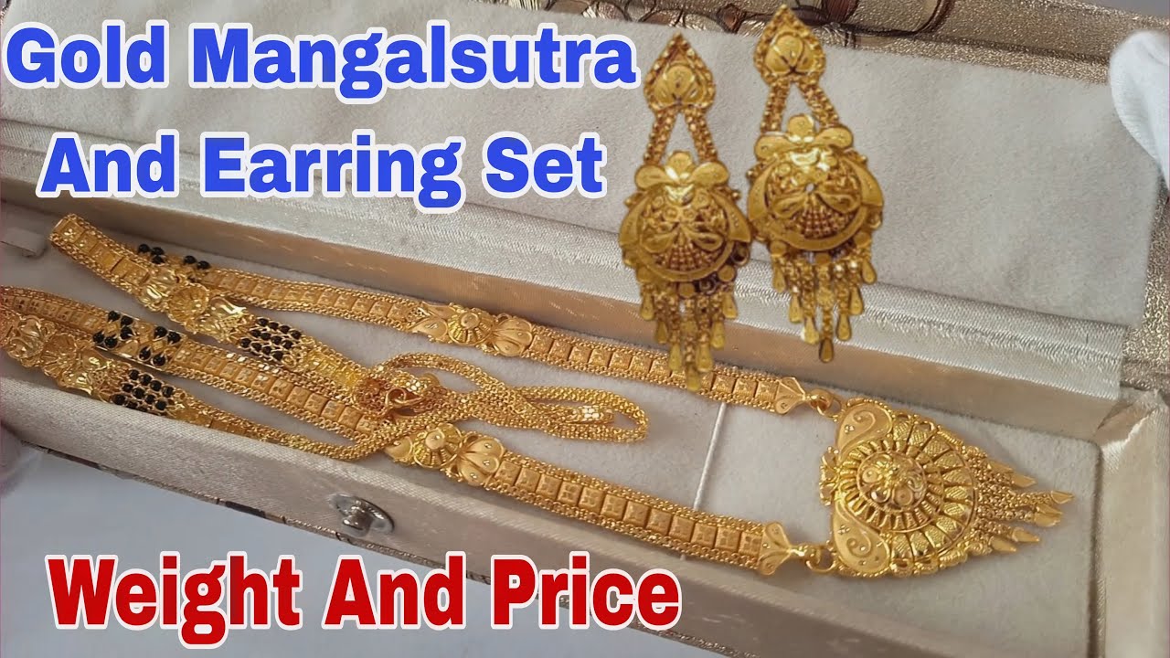 Top 120+ mangalsutra earring set