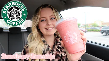 Does Starbucks have smoothies anymore?