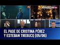 "Misa ricotera" en Plaza de Mayo: el pase de Cristina Pérez y Esteban Trebucq (05/06)