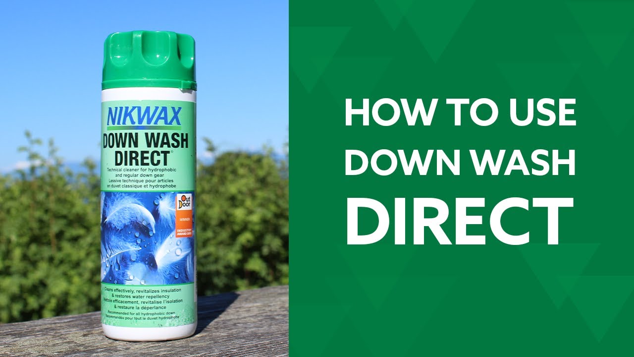 Nikwax 1 L Down Wash Direct and Down Proof Twin Pack Cleaning