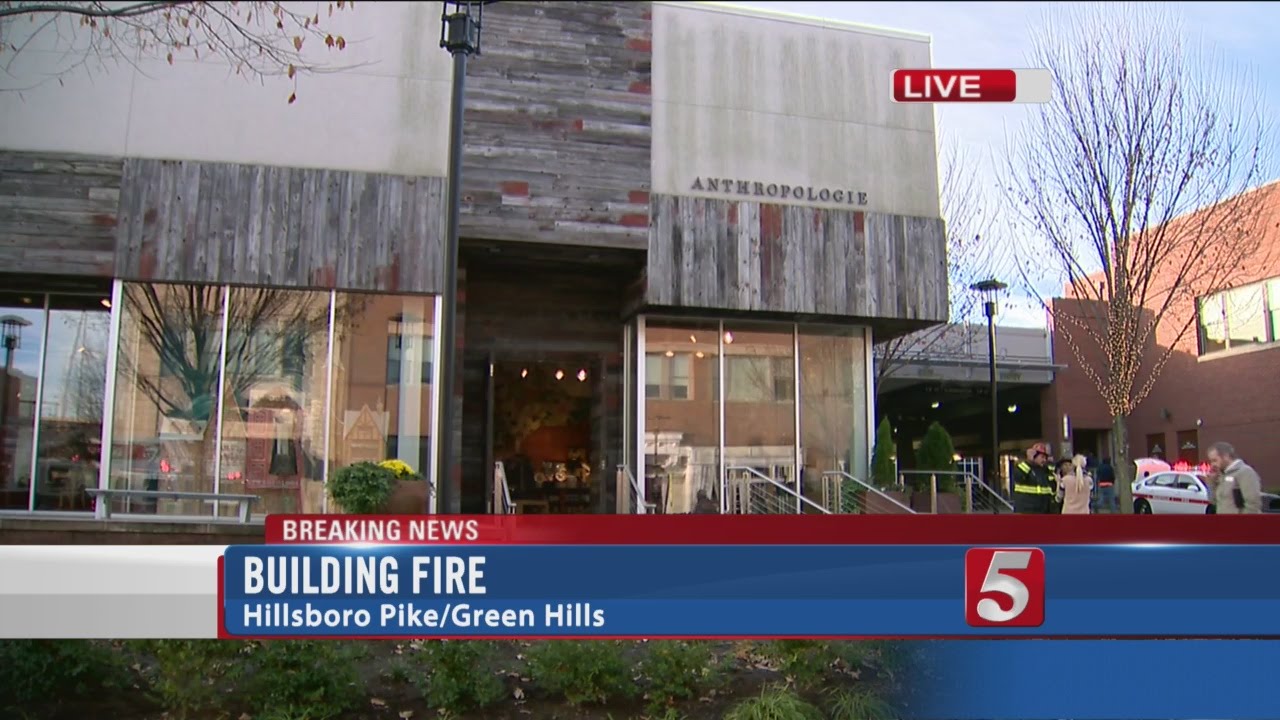 Clothes Catch Fire Inside Green Hills Store