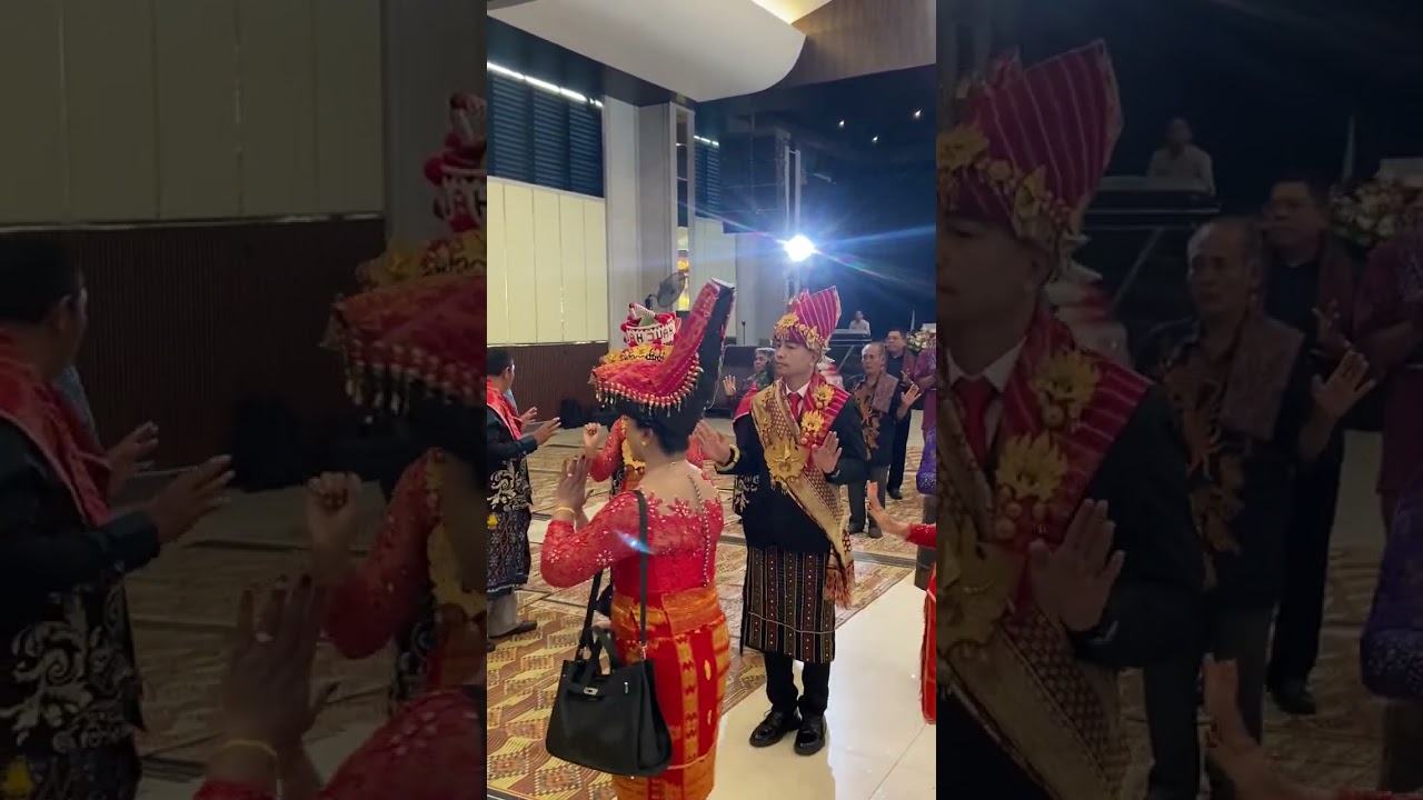 Landek Ngalo alo pengantin adat Karo langkat 