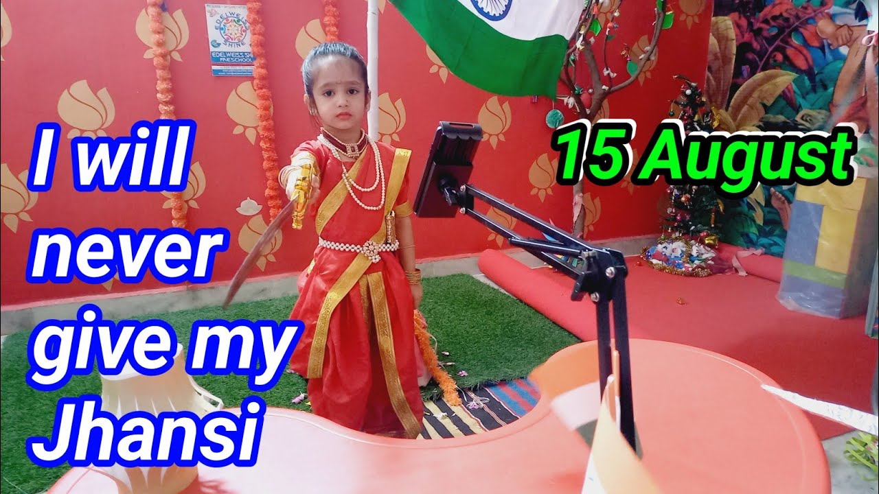 Jhansi Ki Rani on Independence Day: Character Play Role in Celebration With english dialogue