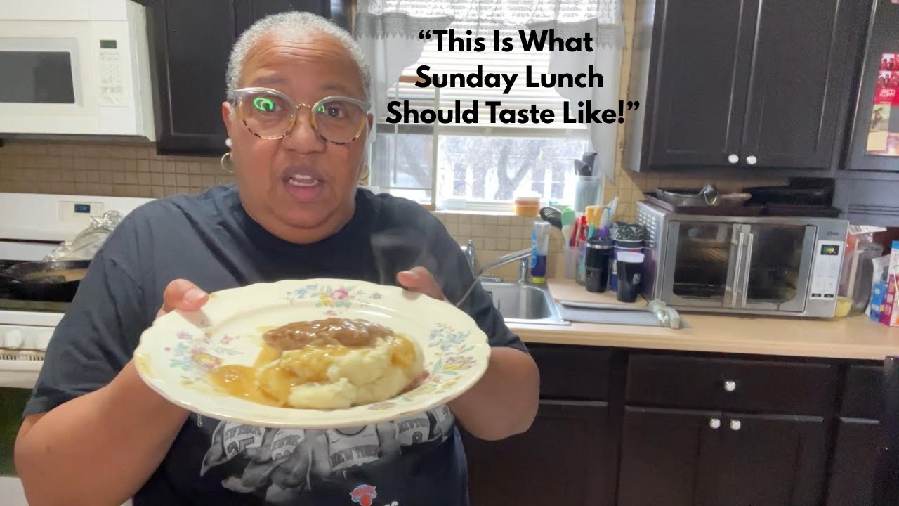 Sunday Lunch Special: Homemade Salisbury Steak with Gravy!