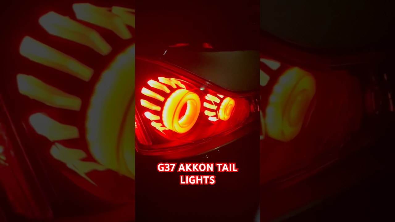 G37 AKKON Taillights | GTR Style 🔥🔥🔥 