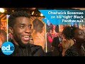 Chadwick Boseman on his 'tight' Black Panther suit