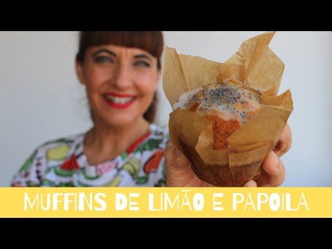 Vídeo: Muffins De Limão