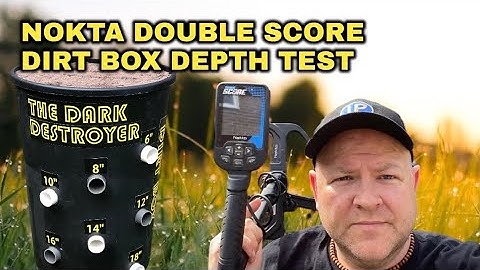 Nokta Double Score Depth Test | metal detecting uk