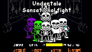 Undertale // Sansationals Fight // by magma bites