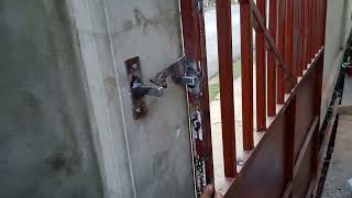 Sliding gate auto lock without any springs screenshot 5