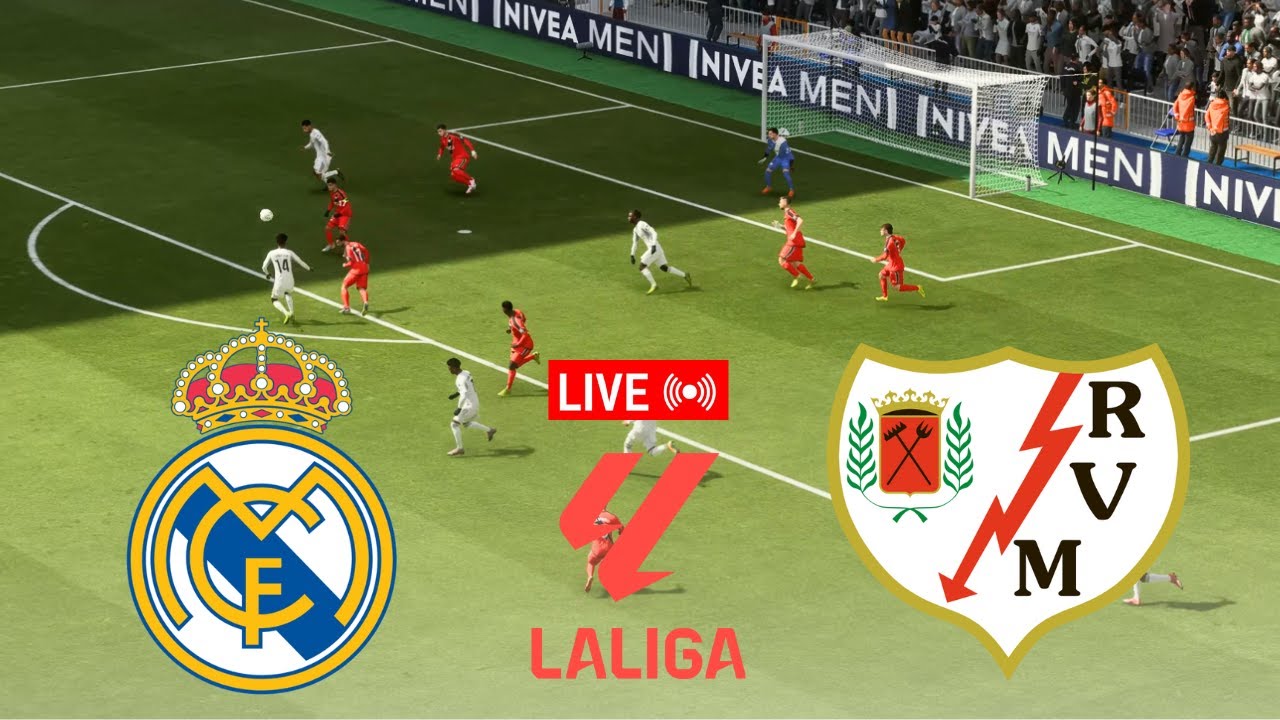 🔴LIVE : Real Madrid vs Rayo Vallecano | La Liga 2025/26 | Full Match ...