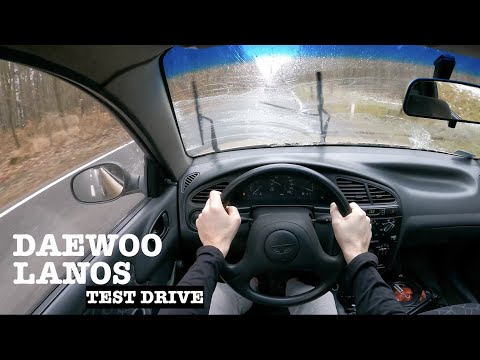 Daewoo Lanos 2001 1.5 16V 100HP | POV Test Drive | Review | 0-100 acceleration by #Gearup