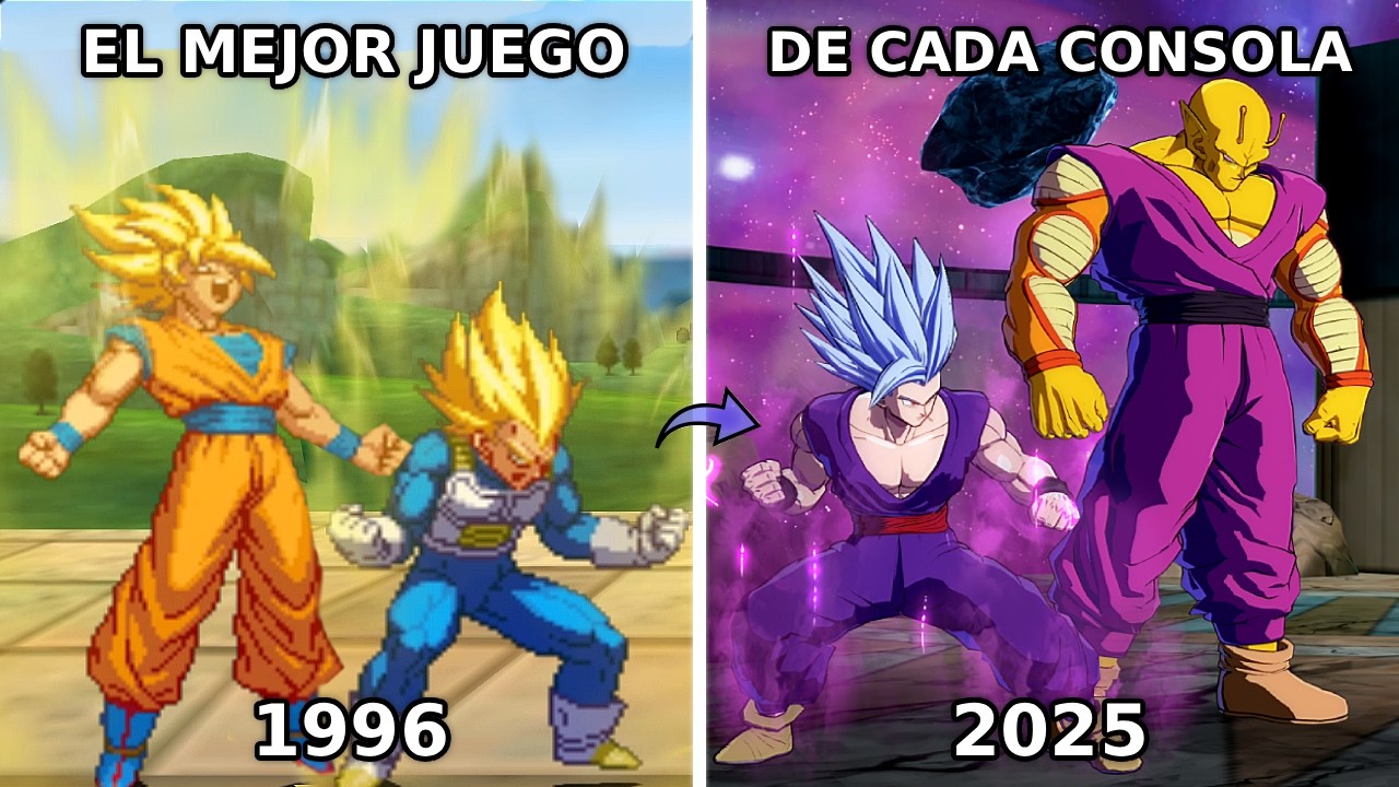 Probé el MEJOR Juego de Dragon Ball de Cada Consola y Descubrí esto ✍🏻