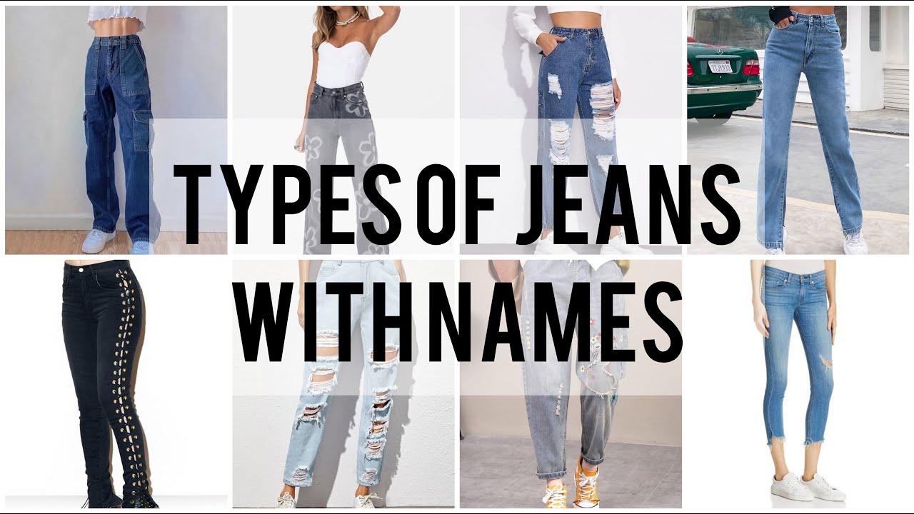 2023 different types of jeans for girls and women's #jeans #youtubevideo -  YouTube