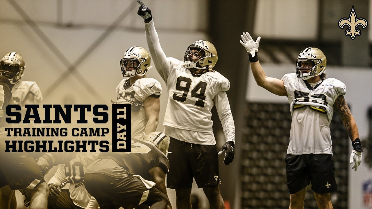 Saints Training Camp Highlights from Day 11 | New Orleans Saints