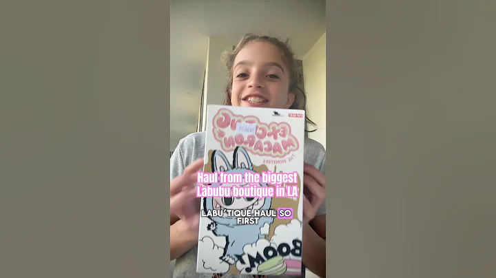 Unboxing from the BIGGEST LABUBU store in LA! #labubu #unboxing #haul #sephora #shopping