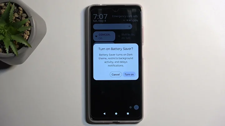 How to Activate Power Saving Mode on MOTOROLA Moto G04