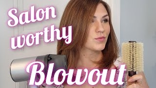 Master a sleek at home blowout | tips from a hairdresser ft. the LOréal Airlight Pro Hairdryer