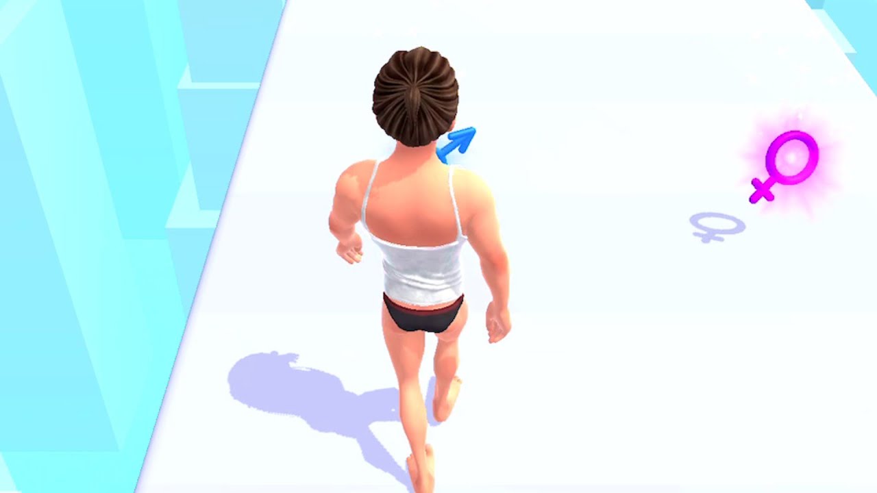 Gender Run 😚👩‍🦳🎨 IOS Android All Levels Gameplay Game Levels #4 OAP83 AMZ84