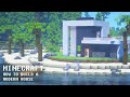 마인크래프트 건축 강좌 : 해변의 별장! 모던 하우스 | Minecraft Tutorial : Modern House on the Beach 🌴