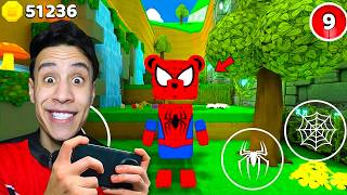 اتحولت لسبايدر مان فجأة في لعبة الدب الخارق Super Bear Adventure… قوة خارقة!! 🕷️😱
