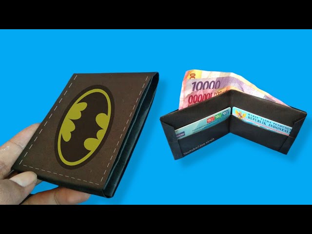PAPER WALLET | How To Make A Paper Wallet - Easy Origami Wallet Tutorial -  Dompet Kertas Origami - YouTube