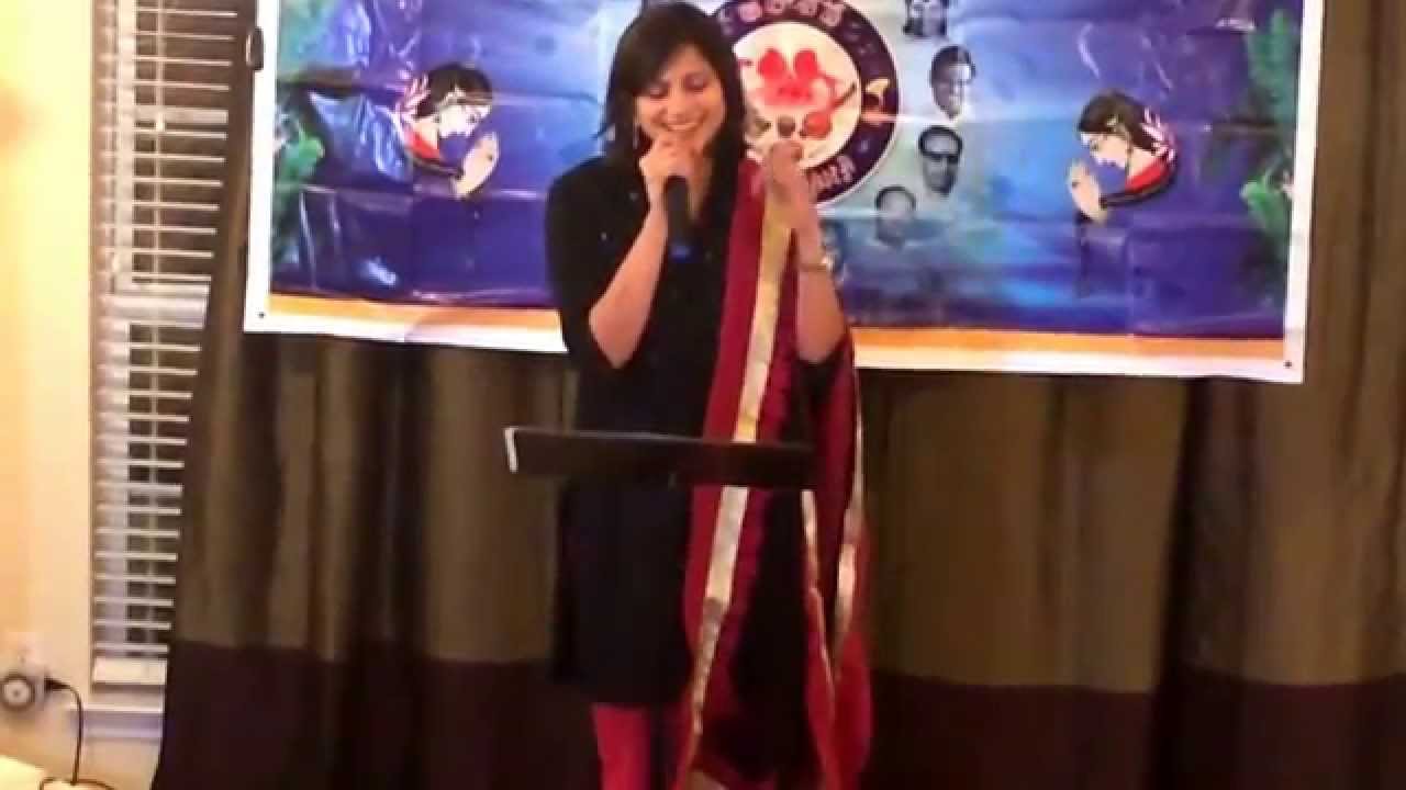 Veena Yelamanchili singing Manasuna Unnadi. From Priyamaina Neeku on