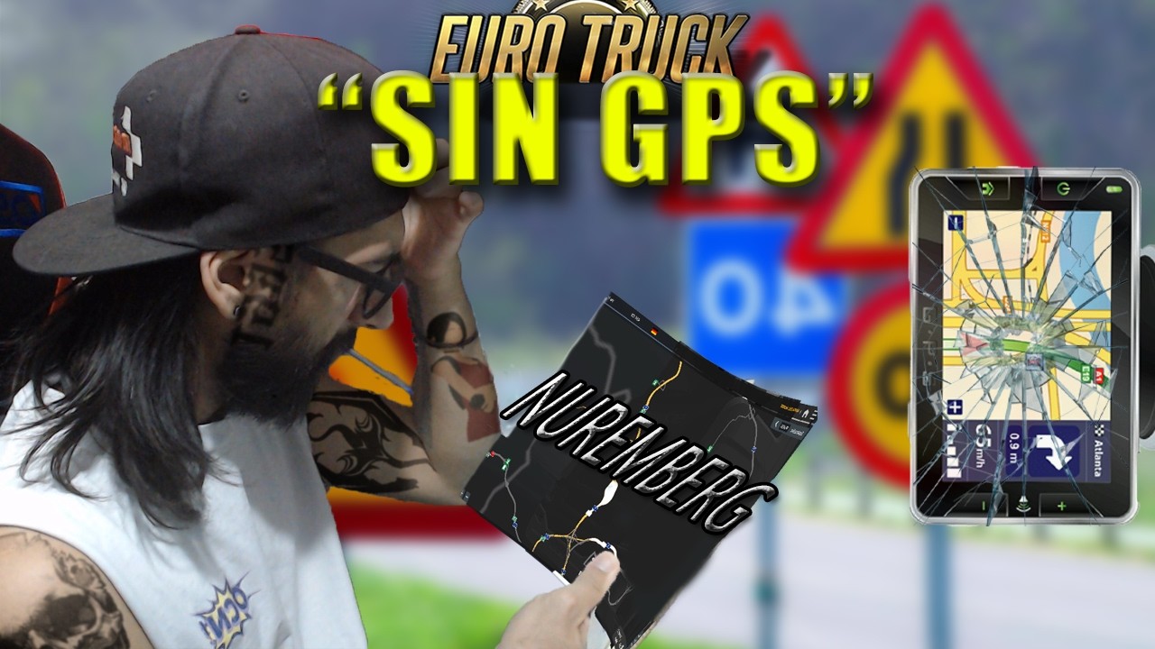 GPS OFF: Me guio con mapas y carteles en Euro Truck Simulator 2 🗺️