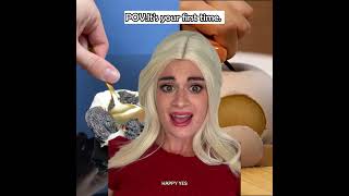 Celebrity POV:It’s your first time.  #pov #funny #comedy #skit #girlfriends #shorts Profile