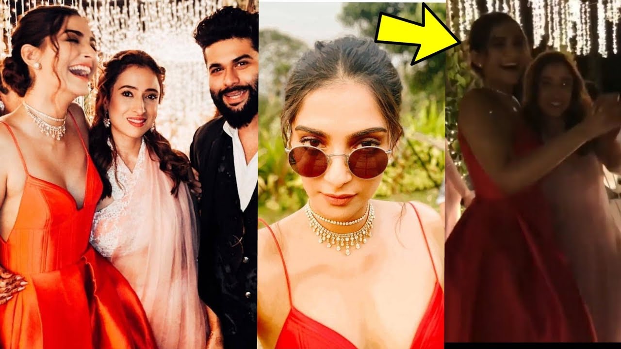 Pregnant Sonam Kapoor enjoying and dancing at a Marriage |Looks sweet