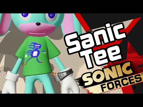 Video: En Gratis Sanic T-shirt DLC Finns Nu Tillgänglig För Sonic Forces