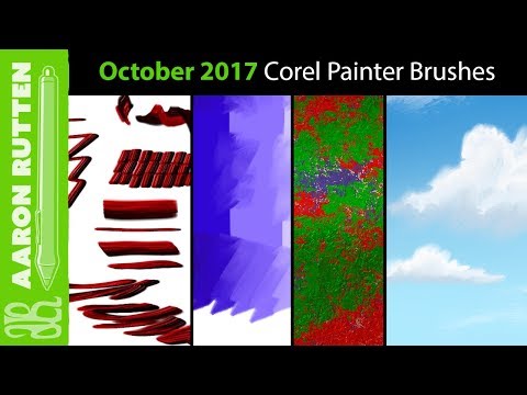 October 2017 New Corel Painter Brushes - October 2017 New Corel Painter Brushes