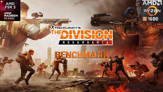 The Division Resurgence - Ryzen 5 1600 AF - RX 6400 - Benchmark