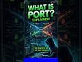 What is port? #ethicalhacking #hackingawareness #protocol #networking #internet #cyberawareness