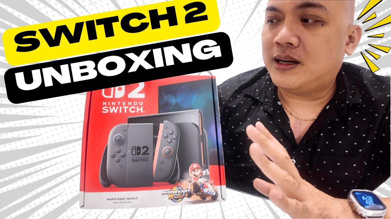 SWITCH 2 Pinoy Unboxing