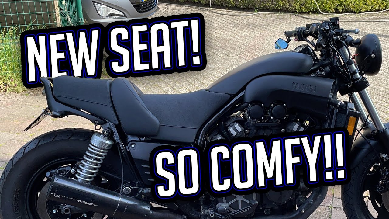 Rebuilding the seat of the vmax by TijgerLeathers YouTube