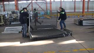 Products Display Woven Wire Mesh Factory