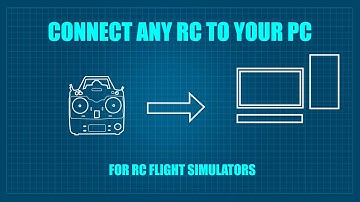 Connect any RC to your computer to use it on any flight simulator or video games