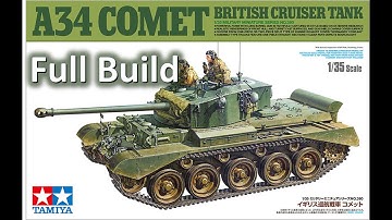 Tamiya 1/35 A34 Comet - Full Build
