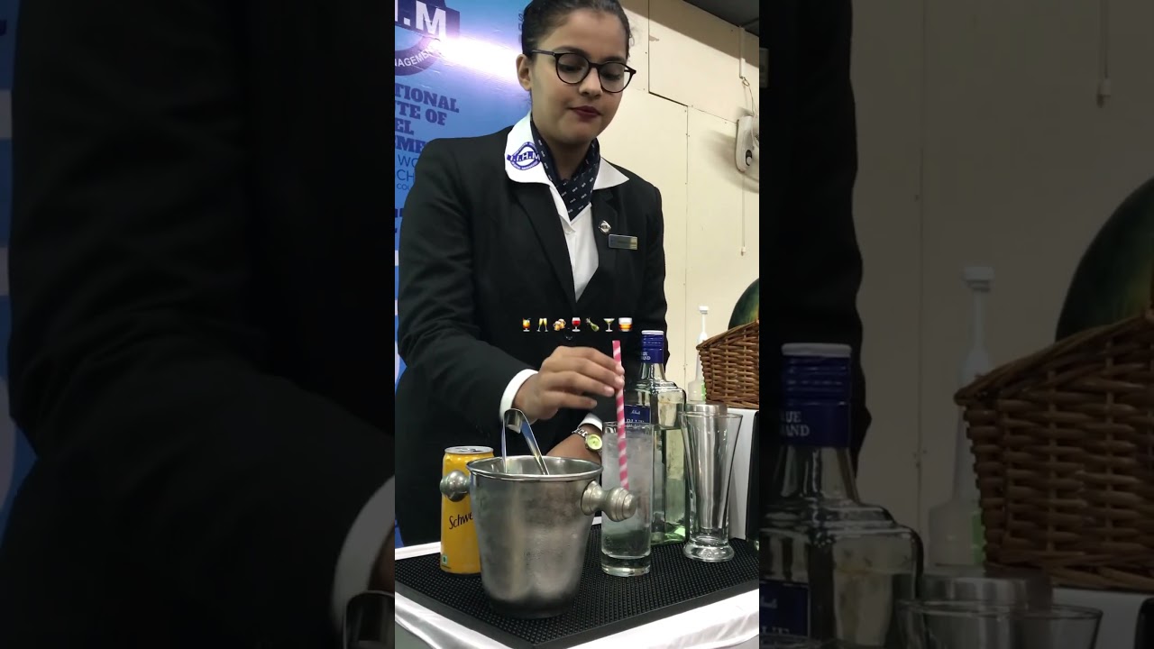 Introduction to the world of Bartending- A session by Planetfluid at 📍IIHM Pune