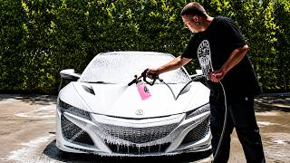 Watch this NSX Get The Ultimate Detail Treatment @ChemicalGuys