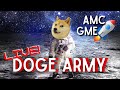 🔴[LIVE] AMC & GME SHORT REPORT & MARKET REACTION || CRYPTO RALLY: DOGE ARMY TO $1 🚀🚀🚀