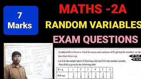 random variables in Telugu|random variables and probability distribution in Telugu| #randomvariable