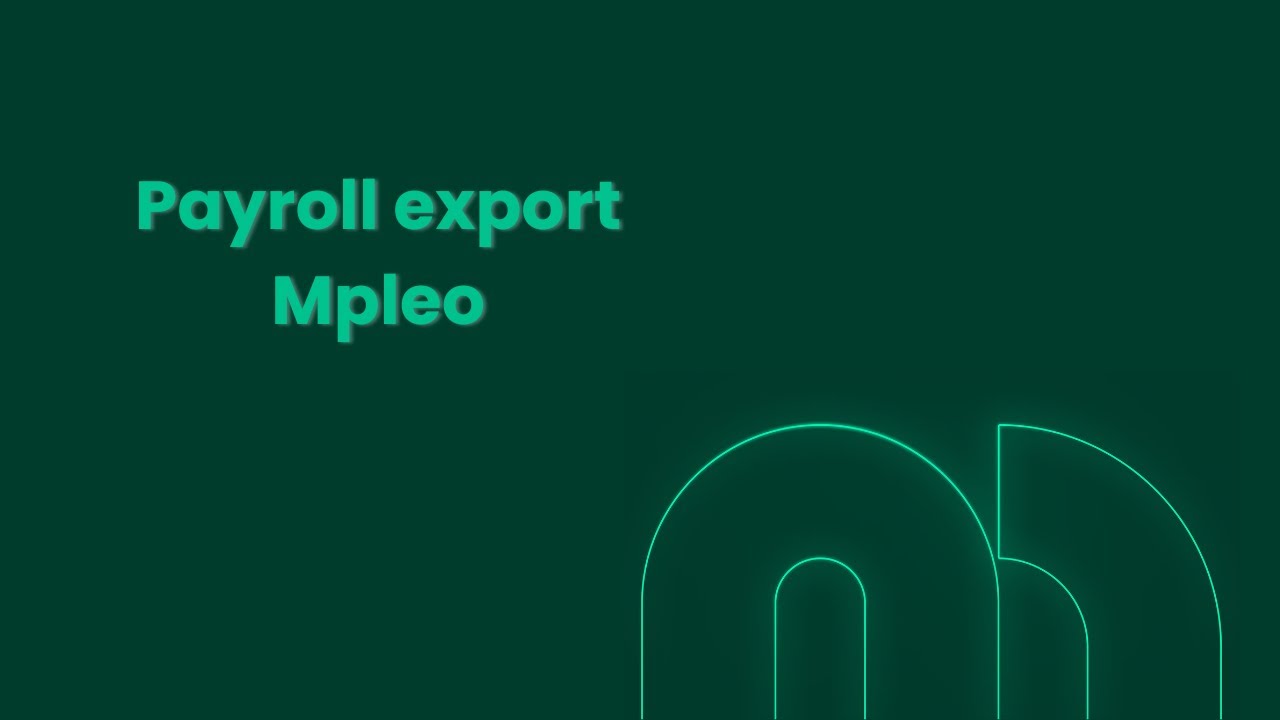 Mpleo Elearning Importez votre export payroll dans Mpleo - YouTube