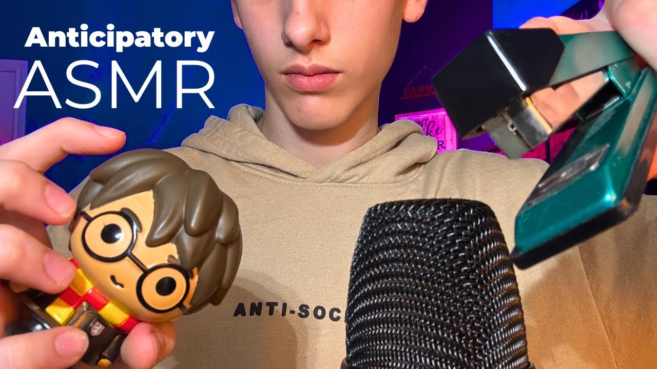 Anticipatory ASMR that you’ve either LOVE or HATE 😍💤😈 | Tons of tapping, scratching etc. 