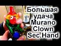 🔴Vintage - удача🙌MURANO GLAS CLOWN🇩🇪 Германия барахолка